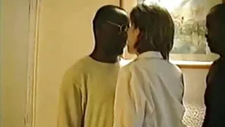 Темно-відтінок Гал обміняв тренера на Убер-милий чоловік-м'ясо дівчина кінчає відео